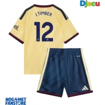 Arsenal Jurrien Timber #12 Rezervni Dres za djecu 2026-27 Kratak Rukav (+ Kratke hlače)
